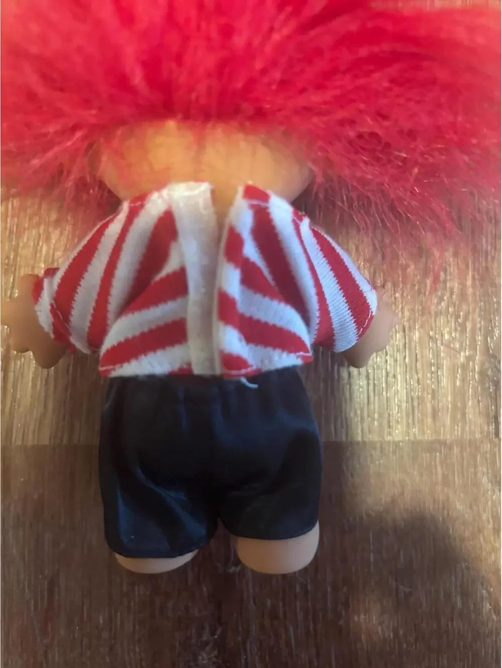 Troll Doll Vintage French Man Troll Russ 5” EUC